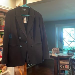 Black express blazer never worn